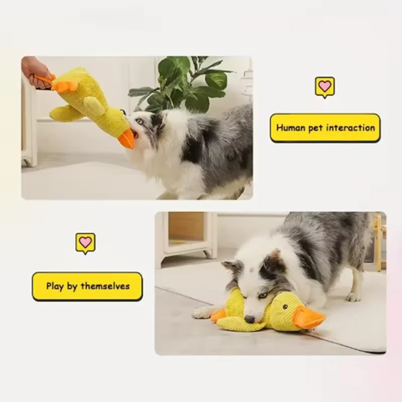 🐤Snuggle Duck Plush Squeaky Toy