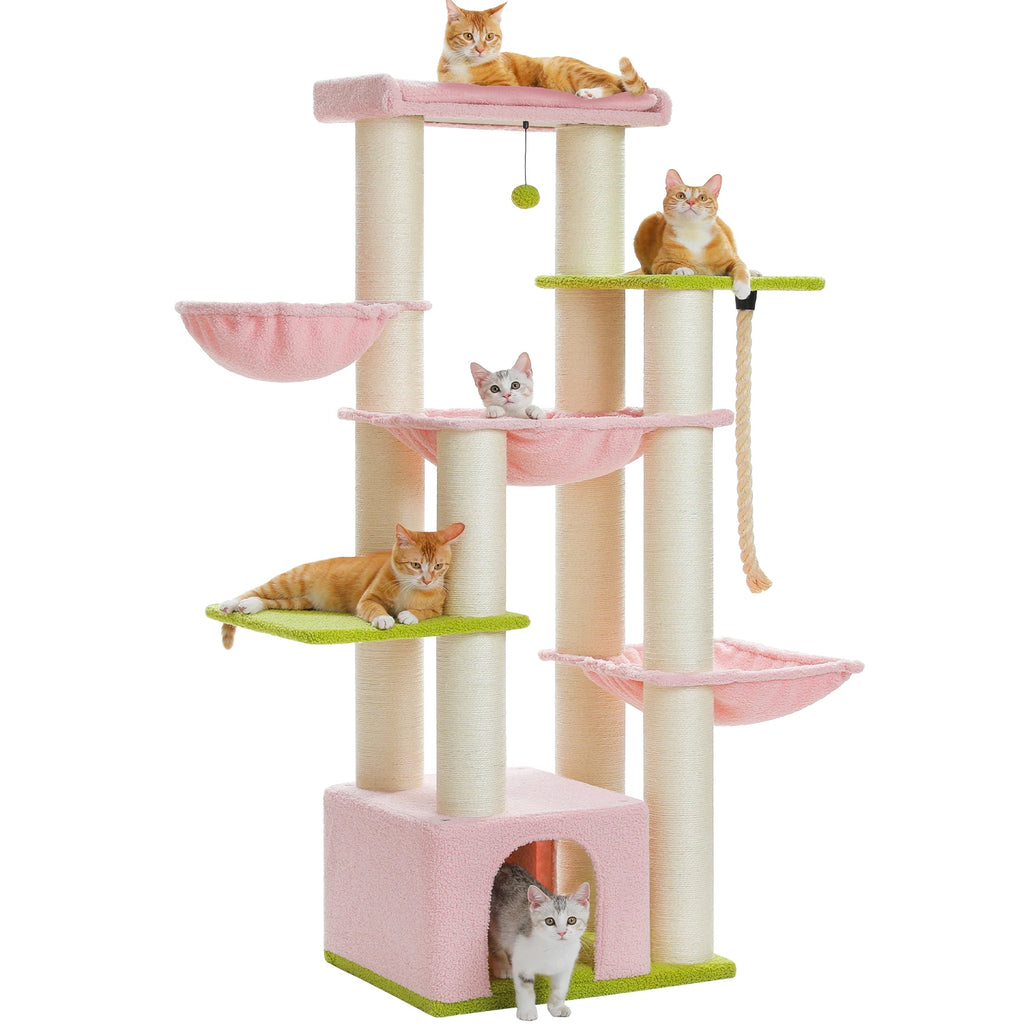 Extra-Large Climbing Tower for Big & Multi-Cat Homes