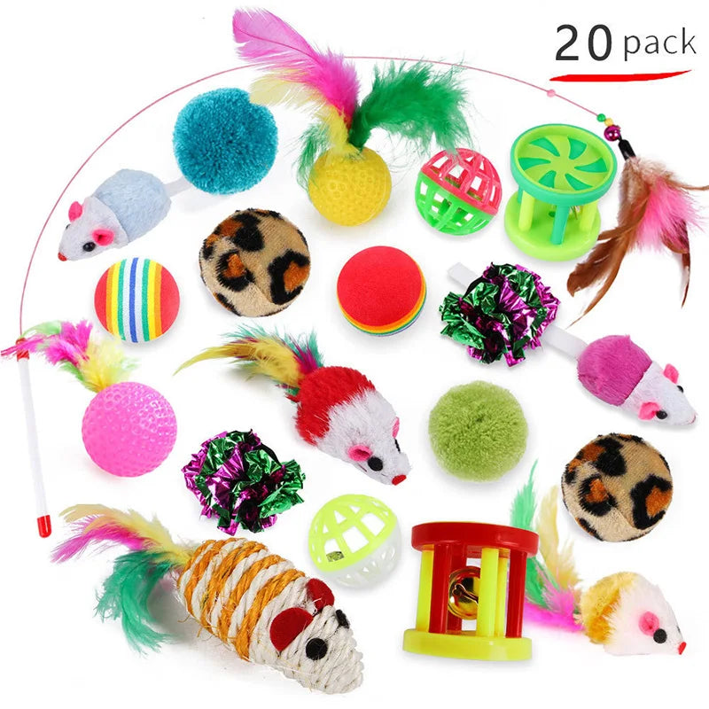 All-in-One Kitten Play Pack (Mixed Toys)