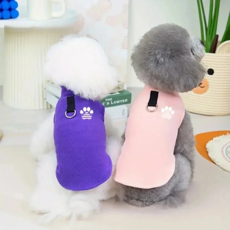 CozyPaws Fleece Pet Sweater