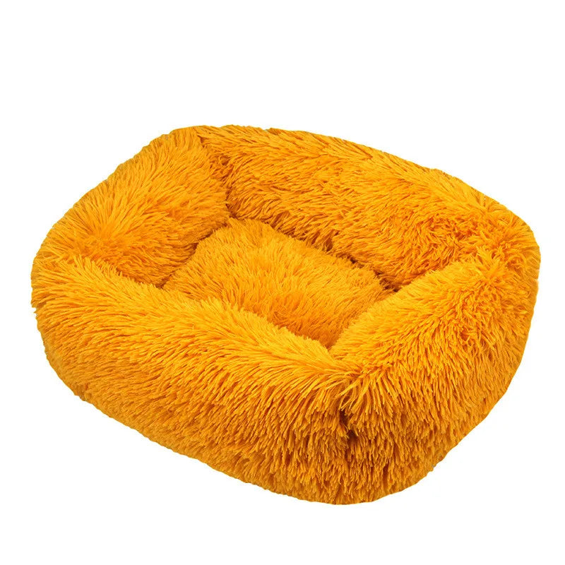 CloudCalm Plush Dog Bed