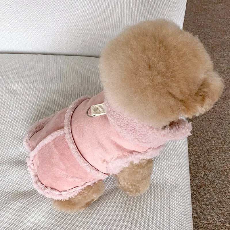 🧥Timber Warmth Fleece Dog Vest
