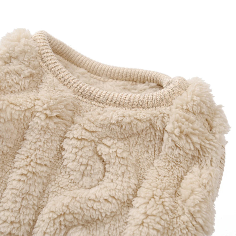 🧵Cozy Fleece Pet Sweater
