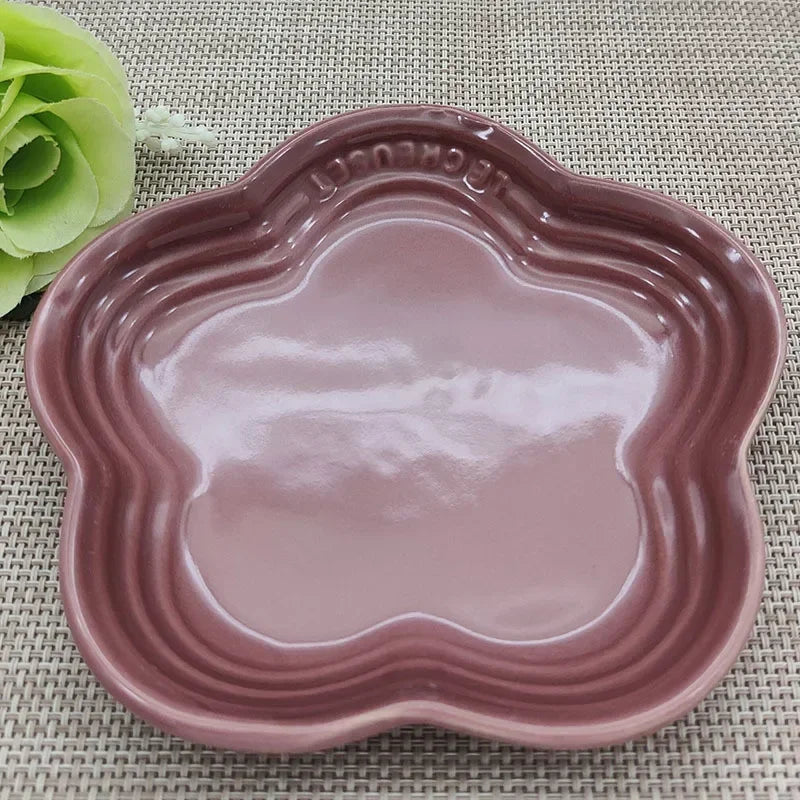 Extra-Wide Raised Ceramic Pet Bowl (Whisker-Friendly & Anti-Vomiting)