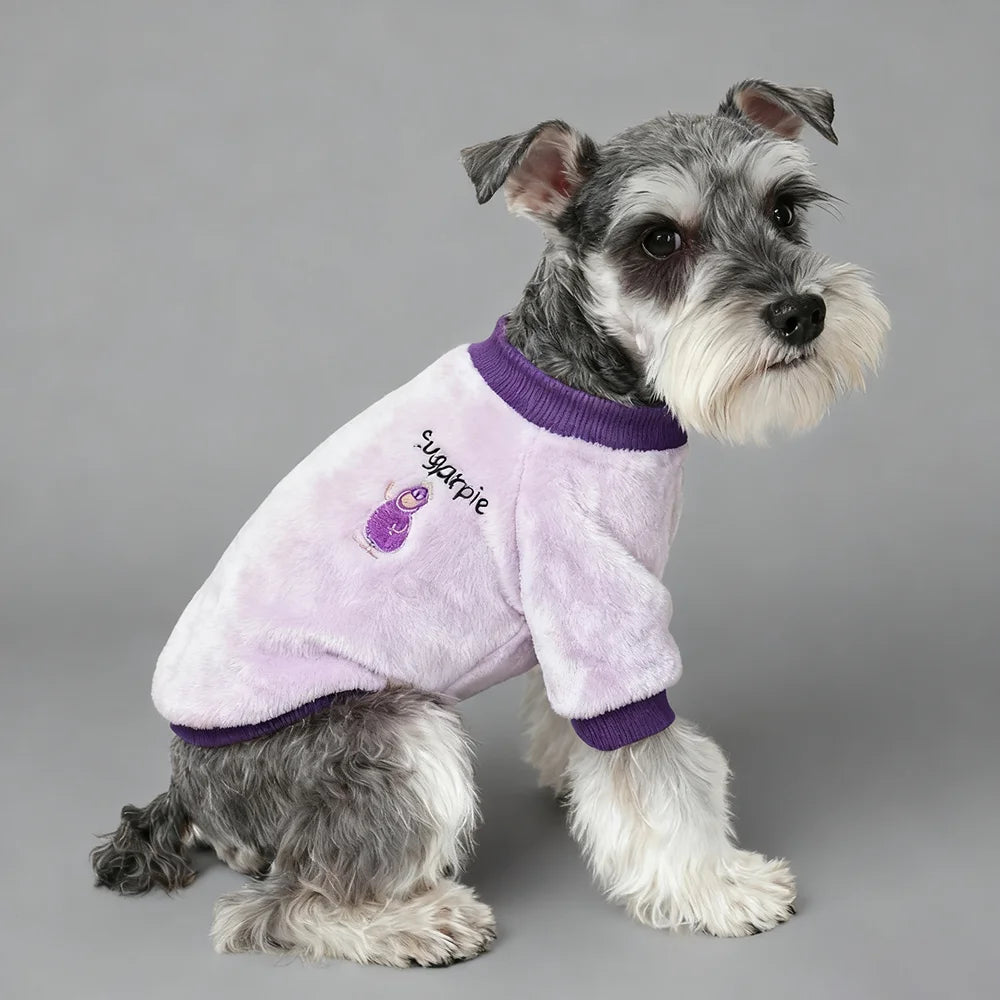 Cute Fruit Print Fleece Pet Jacket (Dog & Cat)