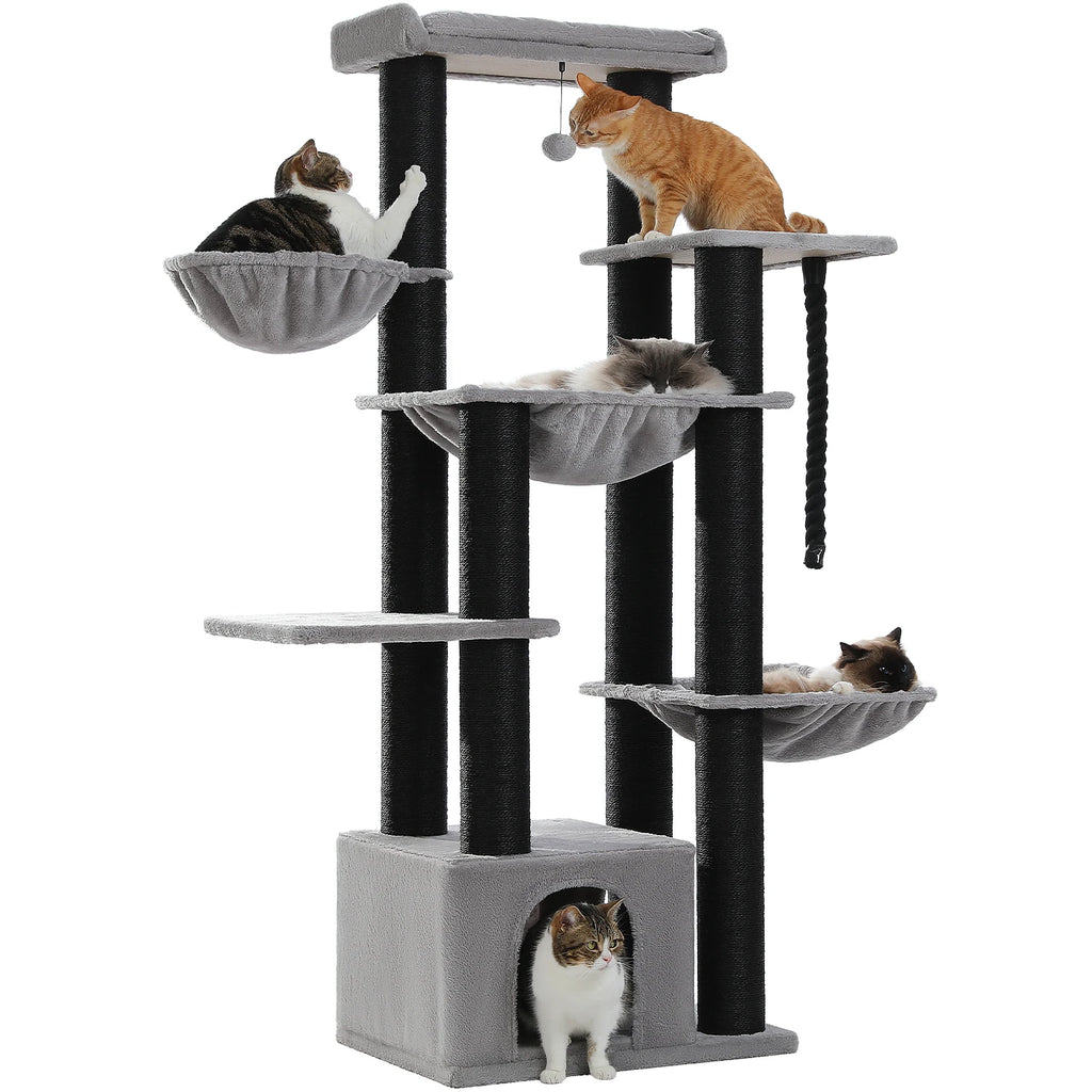 Extra-Large Climbing Tower for Big & Multi-Cat Homes