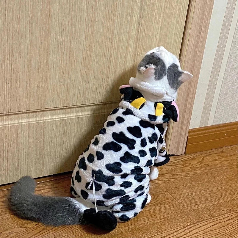 SnuggleBuddy Fleece Pet Jumpsuit