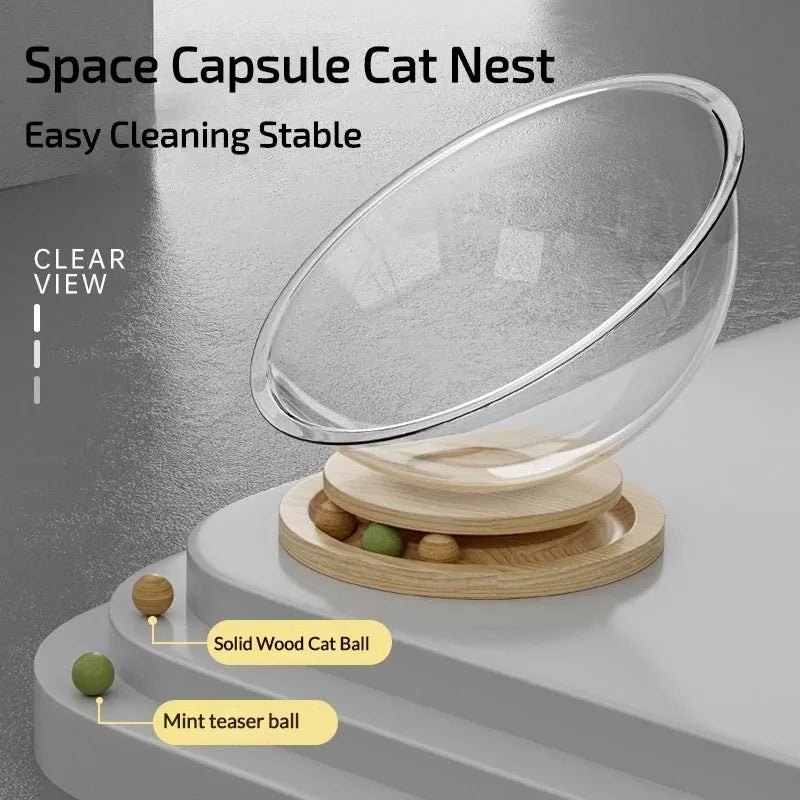 ClearPod Capsule Cat Bed