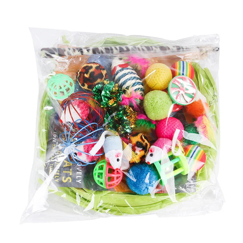 All-in-One Kitten Play Pack (Mixed Toys)