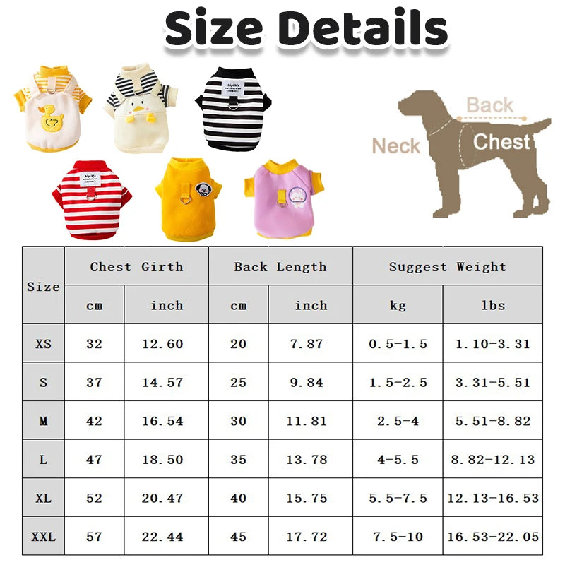 Winter Cartoon Dog Hoodie Sweatshirt (XS–XXL)