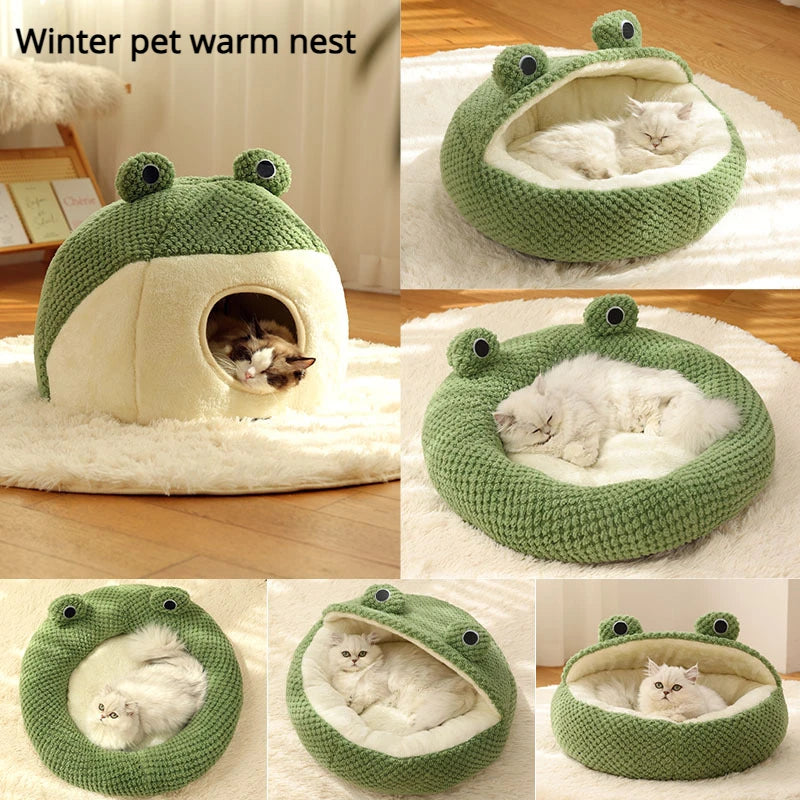 FrogNest Cozy Pet Cave
