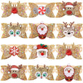 Necklace for Paws: New Year Party Bowties Set (5/10PCS)