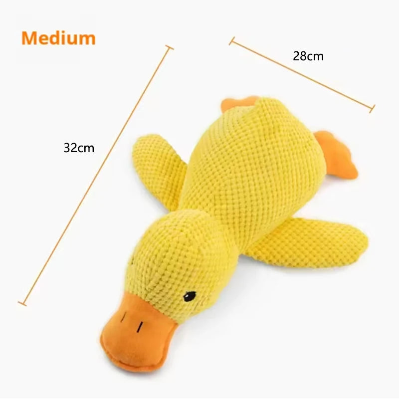 🐤Snuggle Duck Plush Squeaky Toy