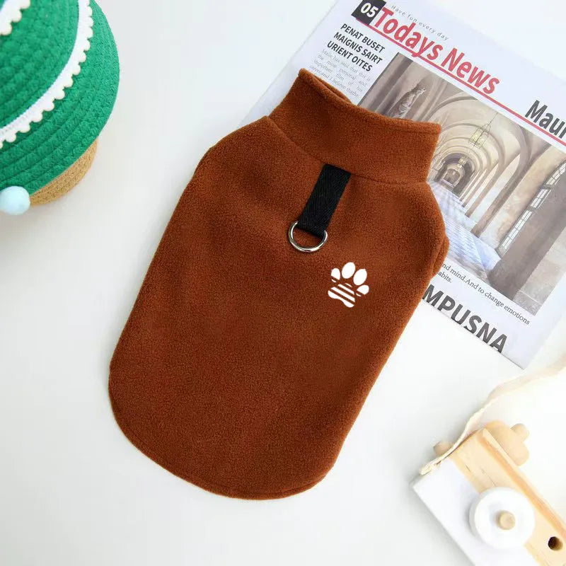CozyPaws Fleece Pet Sweater