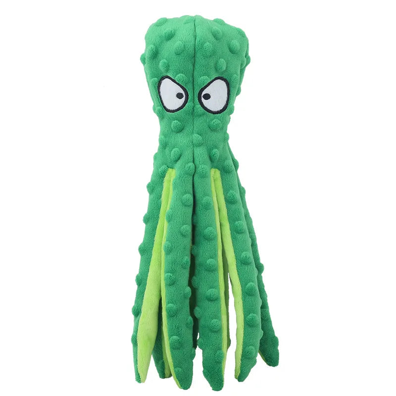 A playful plush companion designed for gentle chewing, cuddling, and everyday fun