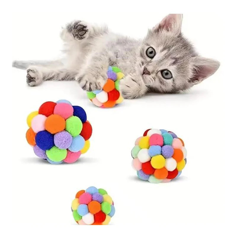 Color Pop Plush Bell Balls