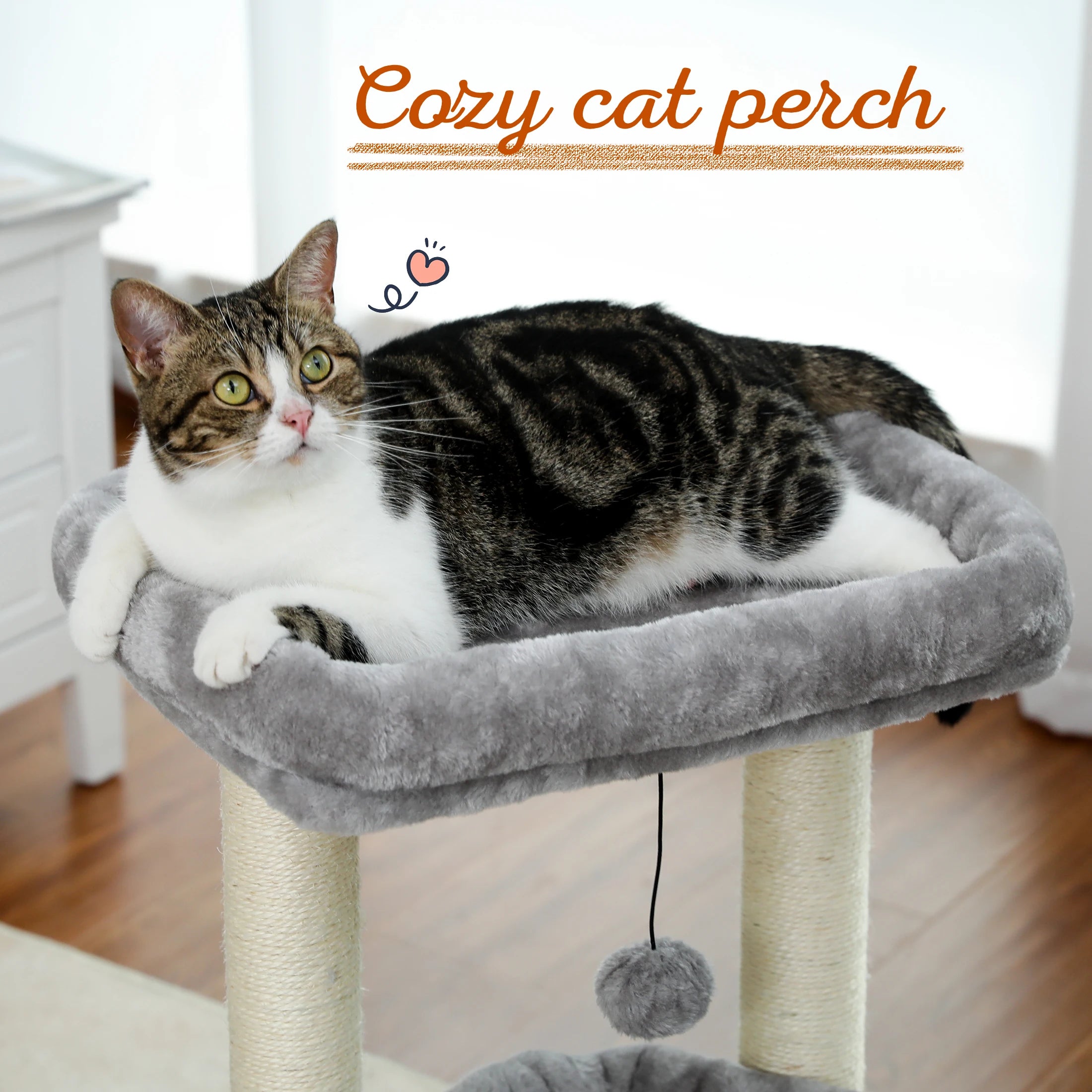 MiniNest Plush Cat Tower