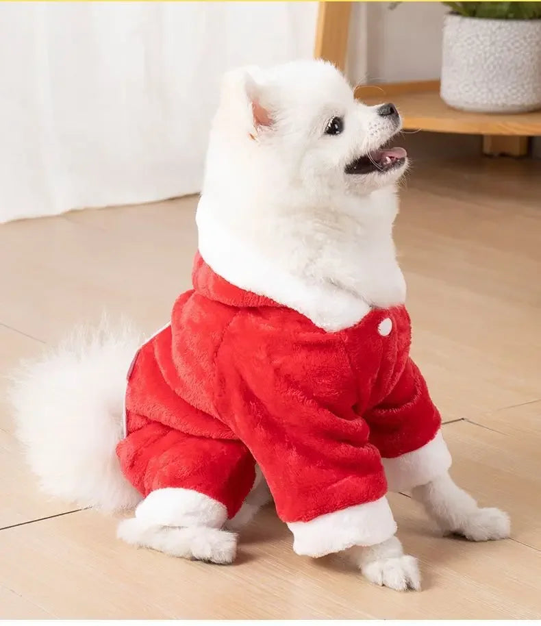 Cartoon Animal Fleece Pet Jumpsuit Pajama (Dogs & Cats)