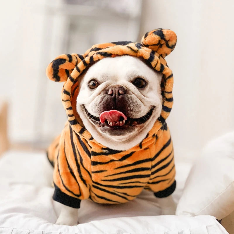 SnuggleBuddy Fleece Pet Jumpsuit