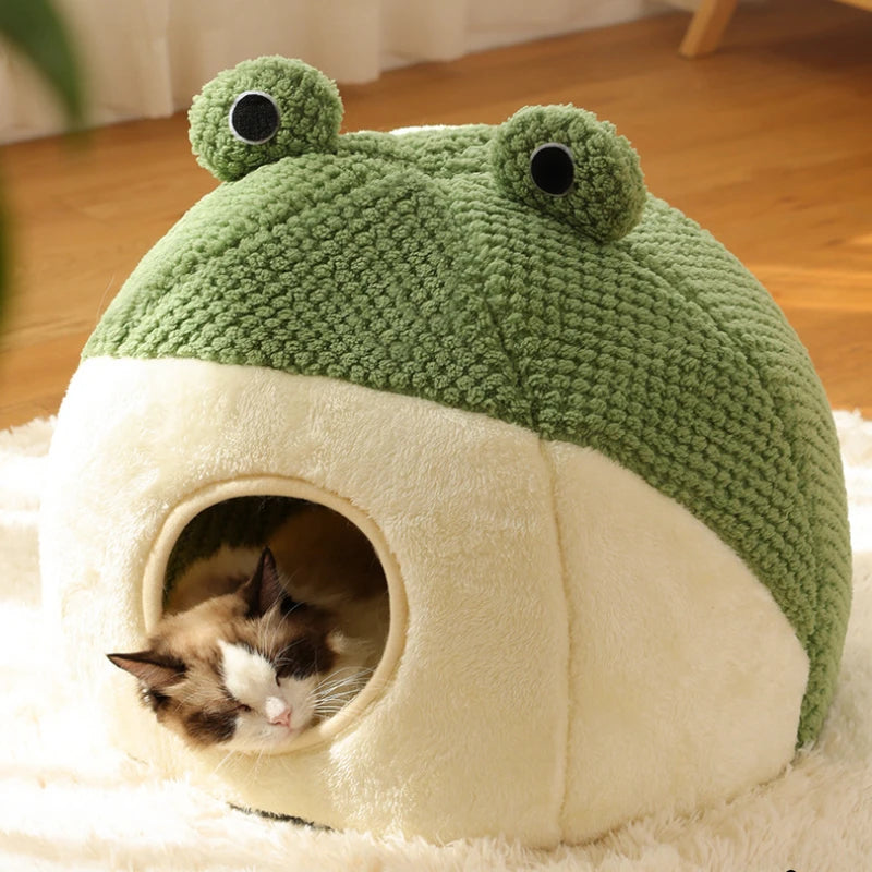FrogNest Cozy Pet Cave