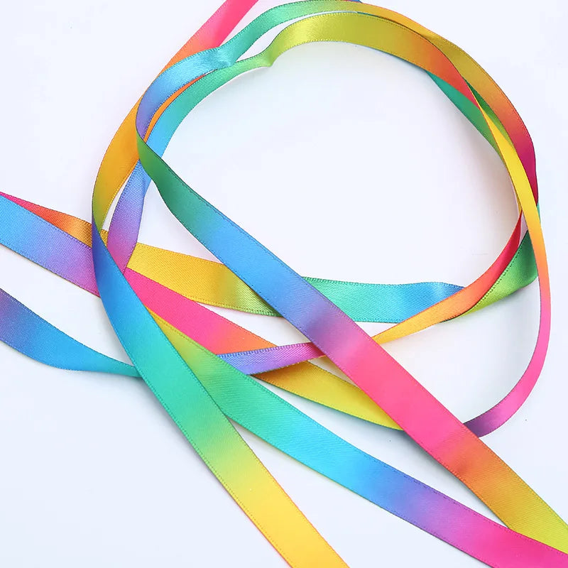 Silk Ribbon Feather Teaser Wand