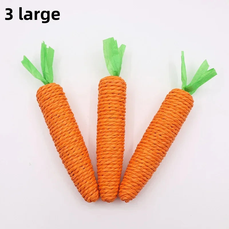 🥕Squeaky Carrot Cat Toy