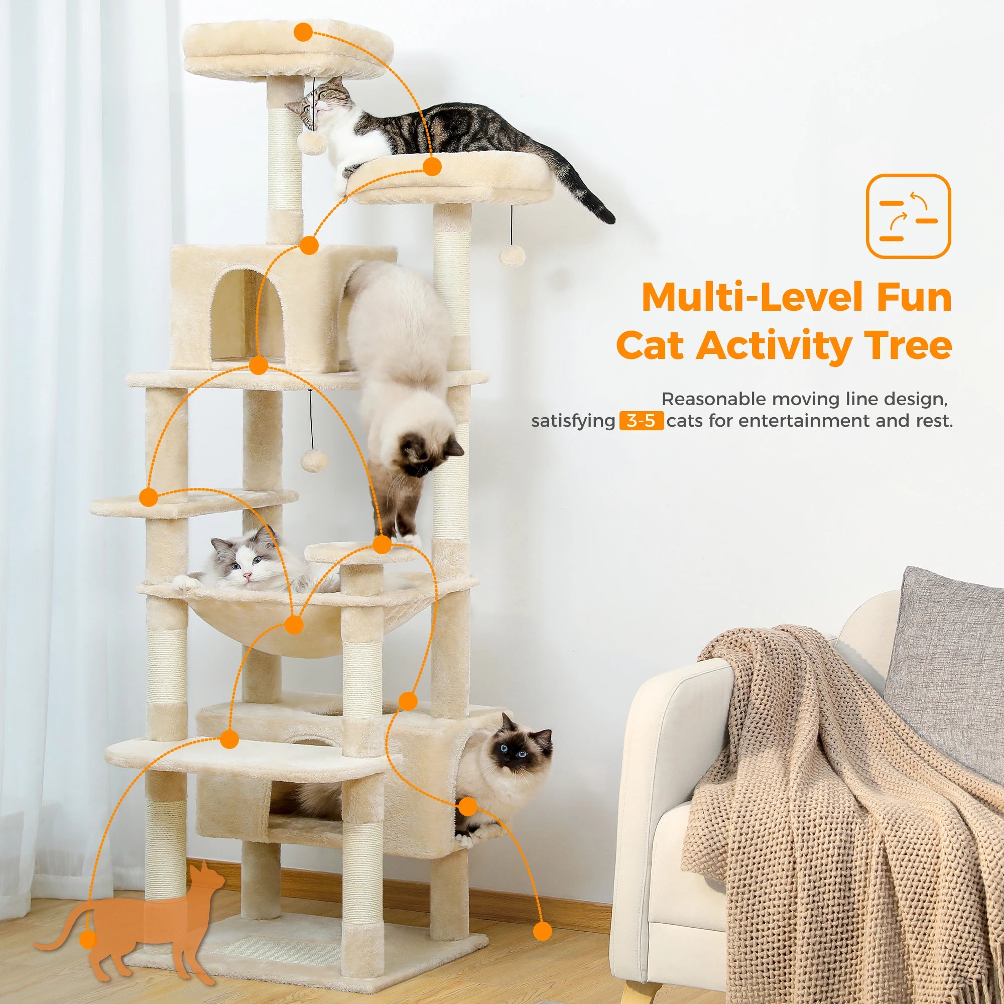 CalmPeak Cat Tree