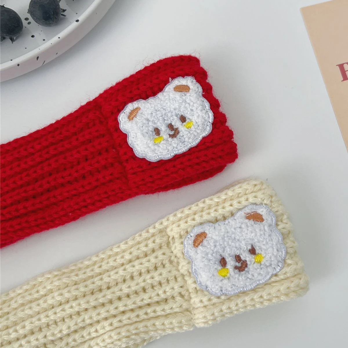 Necklace for Paws: Cozy Knit Pet Scarf