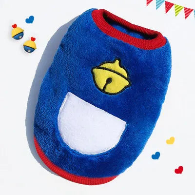 Winter Fleece Pet Vest for Small Dogs & Cats (XXS–XL)