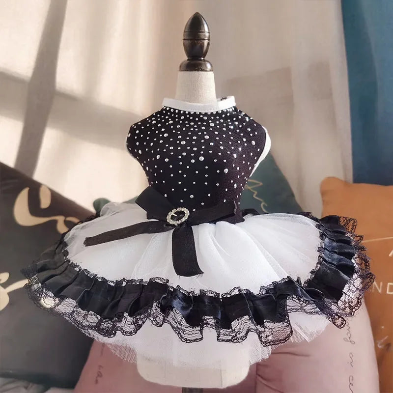 Princess Tulle Dog Dress (Cotton) 👑🎀