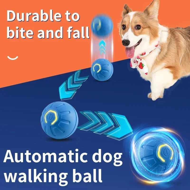 Smart Jump Ball Interactive Pet Toy (USB-C Rechargeable)
