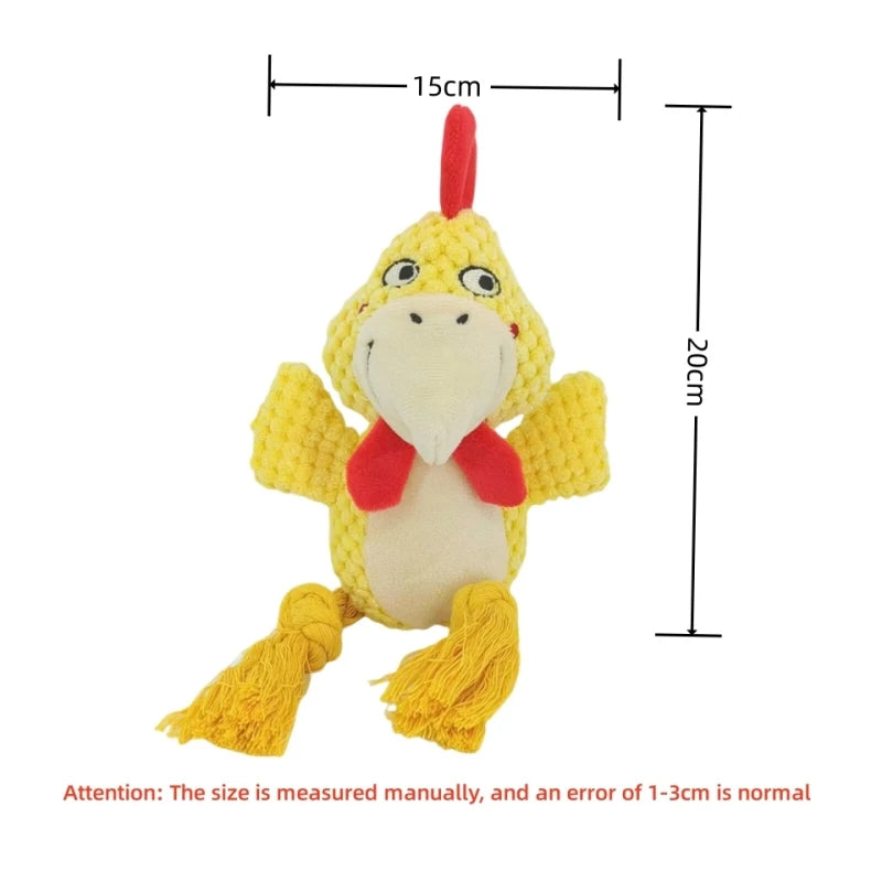 Plush Pals Squeaky Chew Toy