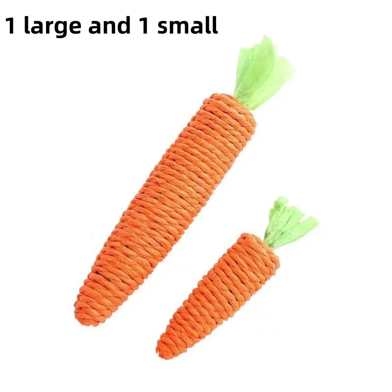 🥕Squeaky Carrot Cat Toy
