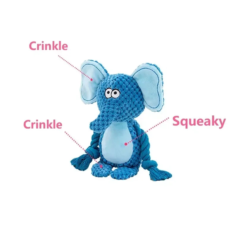 Plush Pals Squeaky Chew Toy