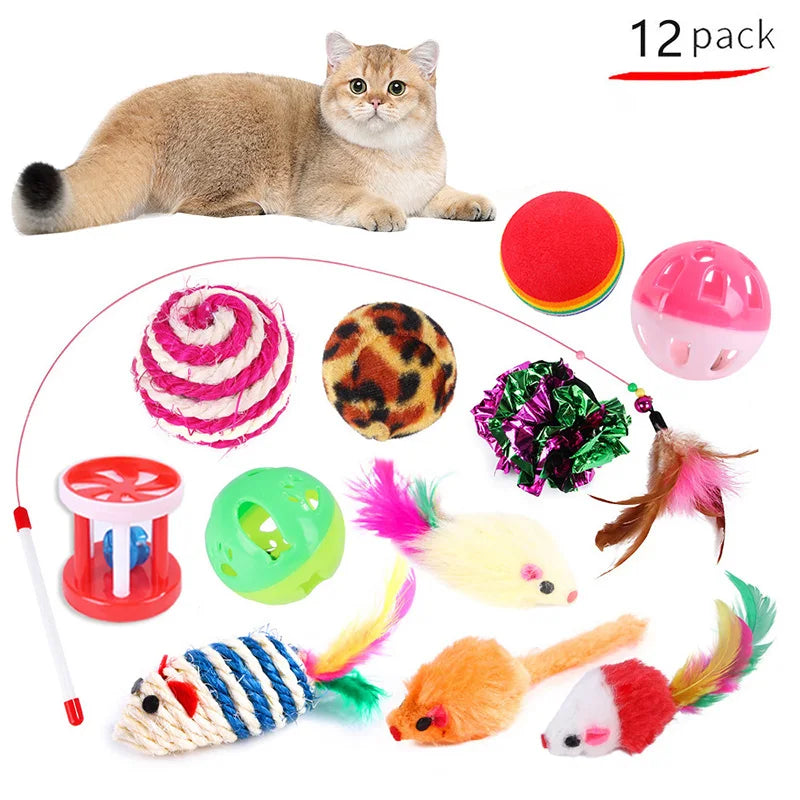 All-in-One Kitten Play Pack (Mixed Toys)