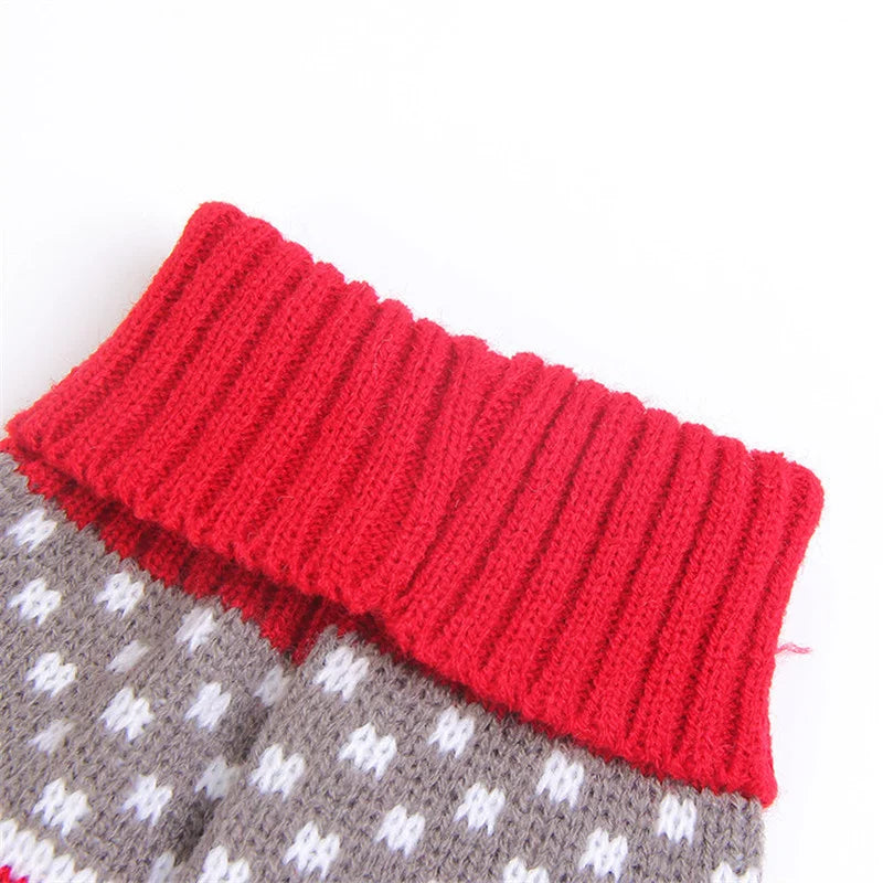 Warm Cartoon Cat Sweater for Cats & Kittens – Winter Knit Pullover