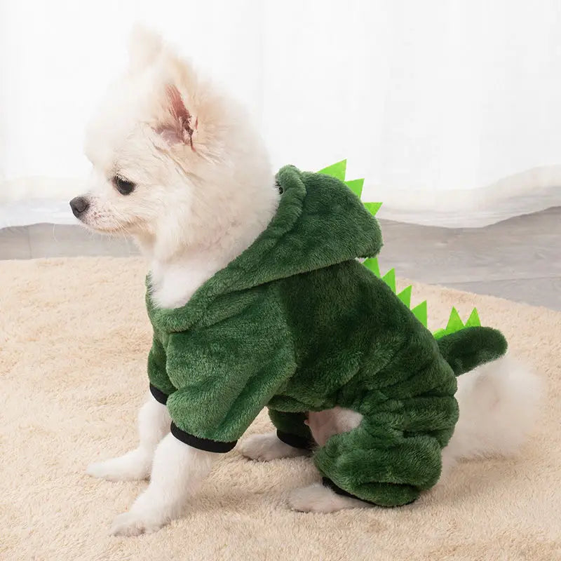 SnuggleBuddy Fleece Pet Jumpsuit