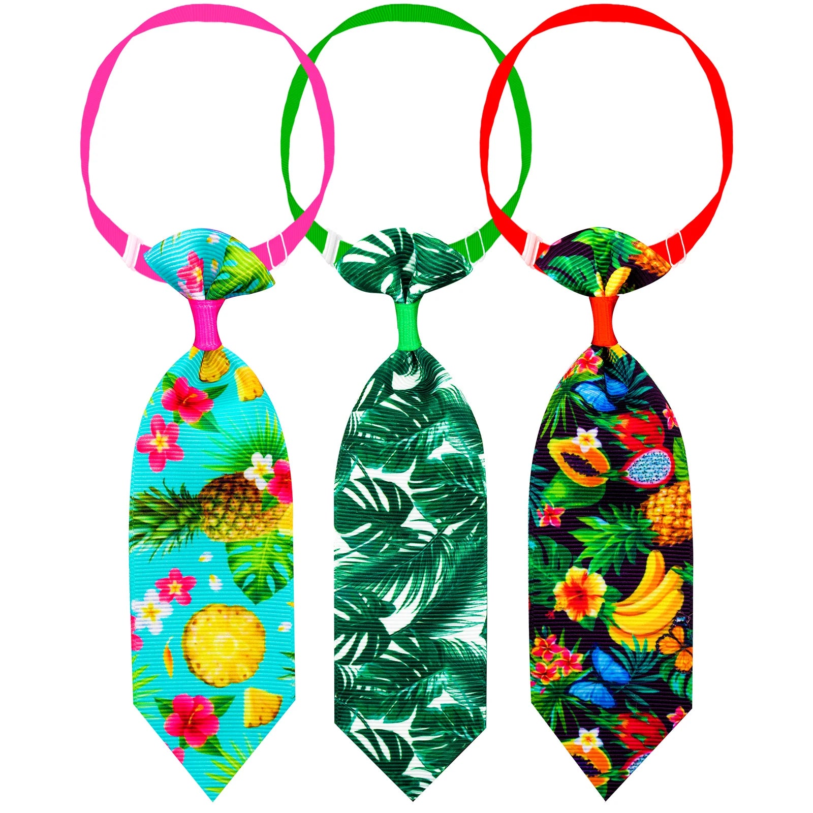 Colorful Pet Neckties Pack (10pcs)