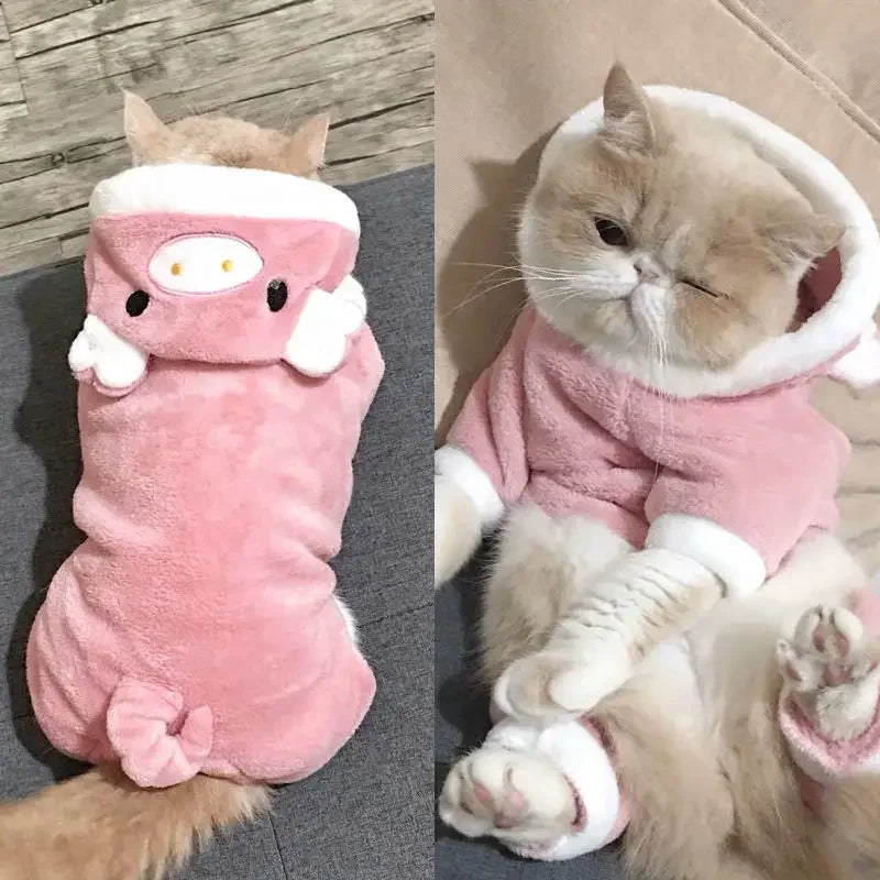 SnuggleBuddy Fleece Pet Jumpsuit