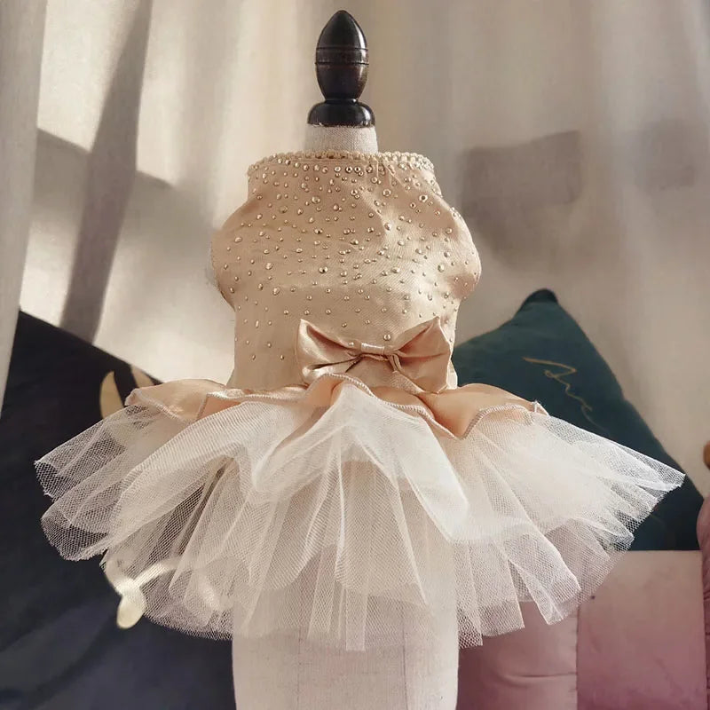 Princess Tulle Dog Dress (Cotton) 👑🎀