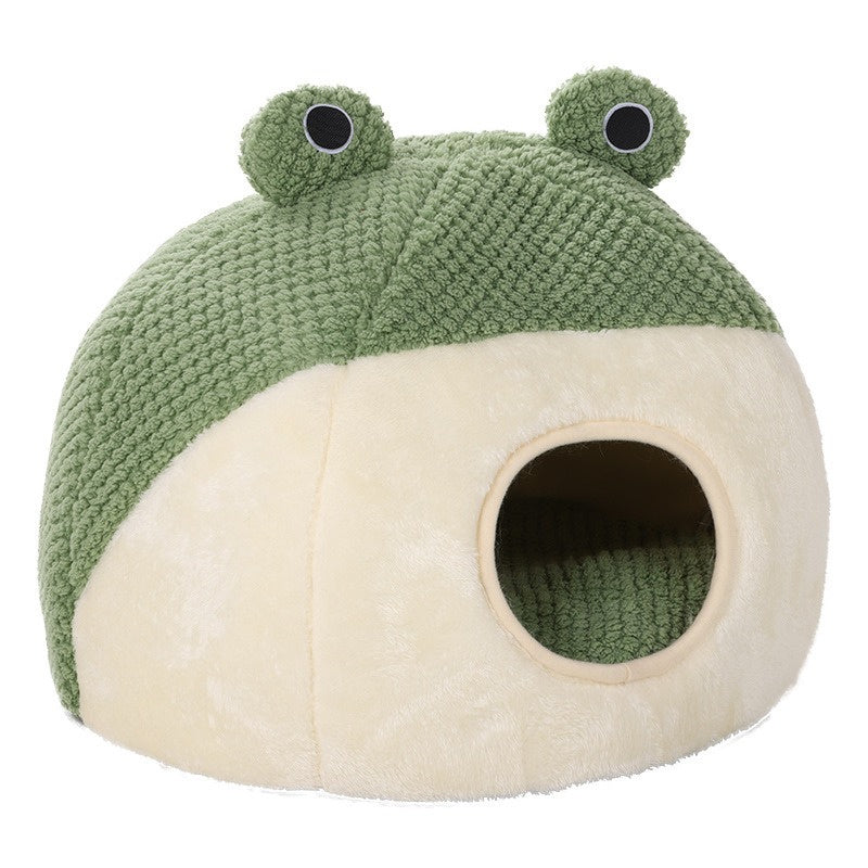 FrogNest Cozy Pet Cave