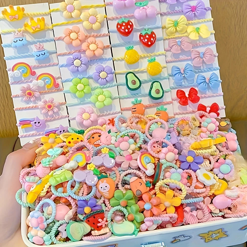 Cute Pet Hair Accessories Mix (Random Styles)