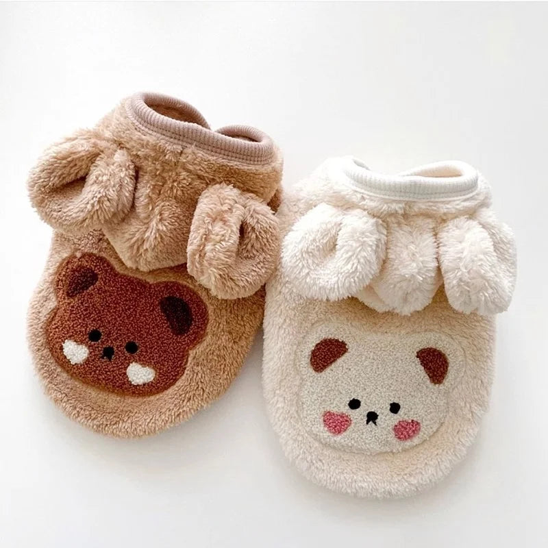 Cozy Bear Fleece Hoodie