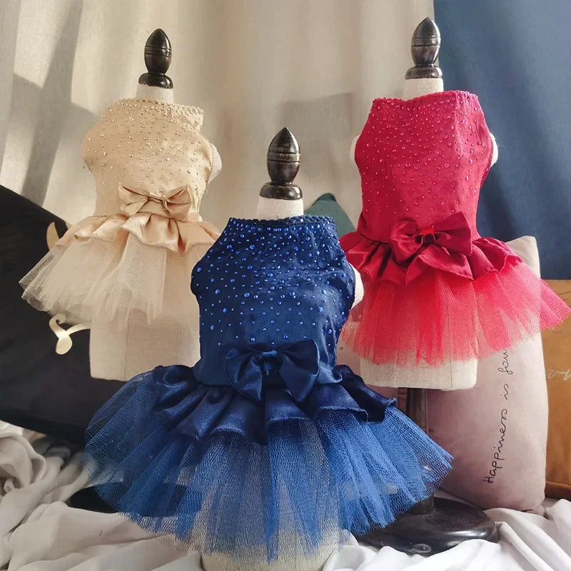 Princess Tulle Dog Dress (Cotton) 👑🎀