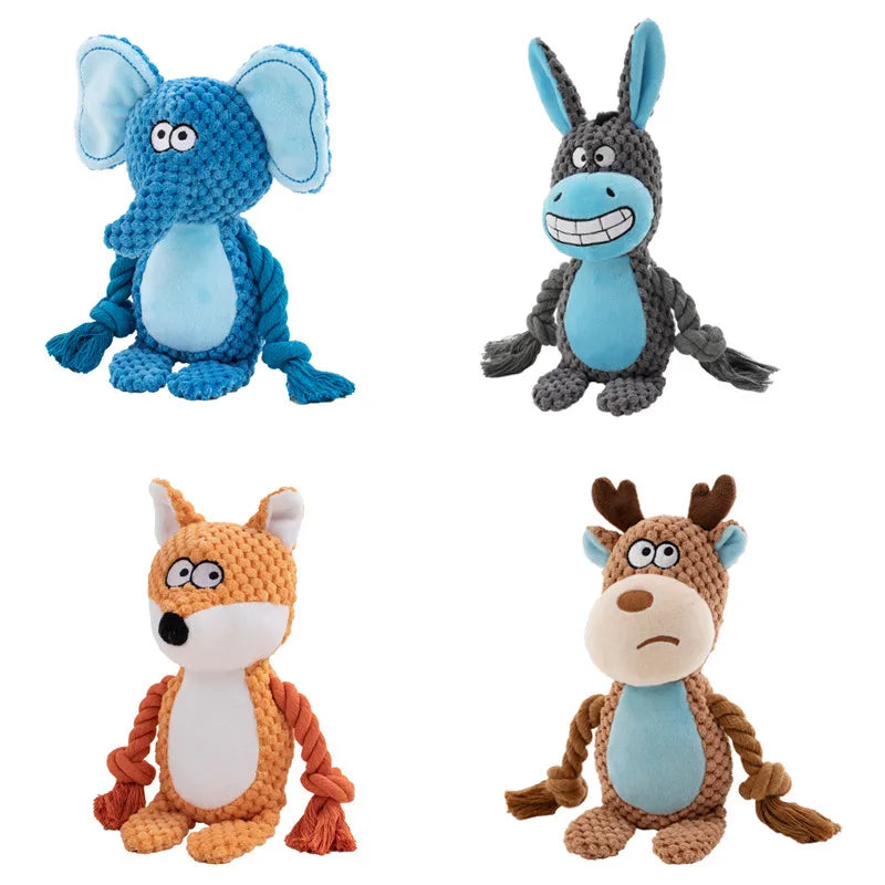 Plush Pals Squeaky Chew Toy