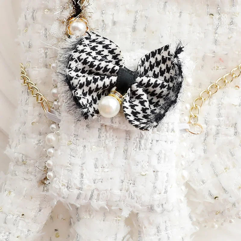Luxury Princess Pet Dress with Matching Bag 👑✨