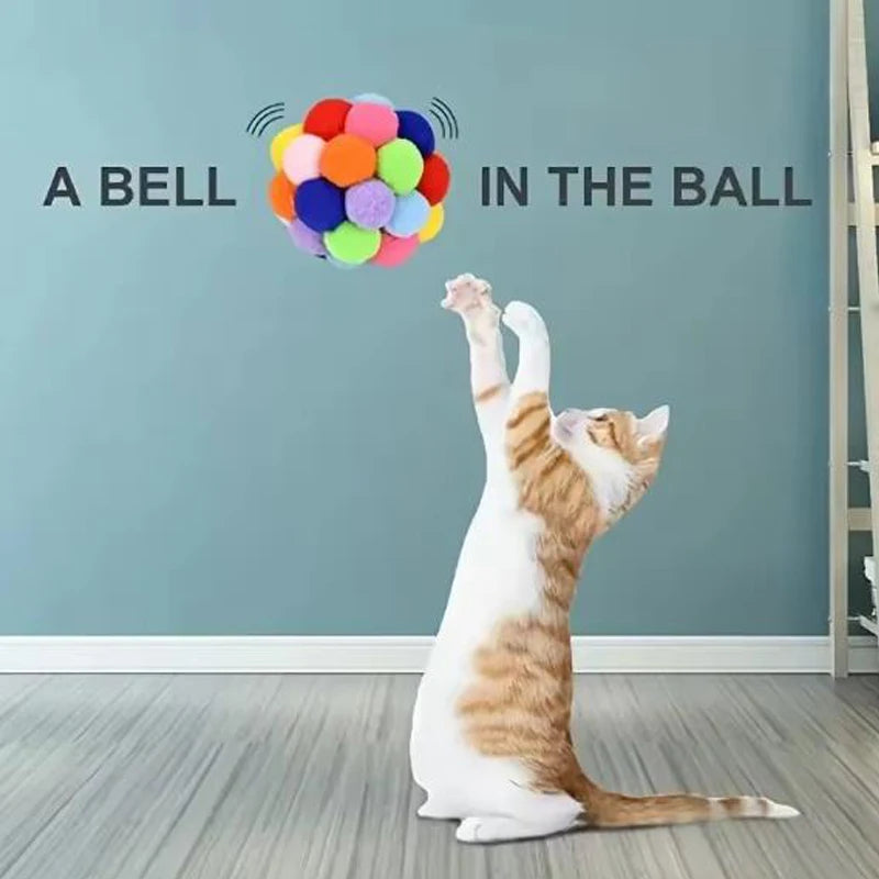 Color Pop Plush Bell Balls