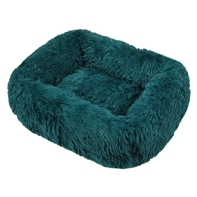 CloudCalm Plush Dog Bed