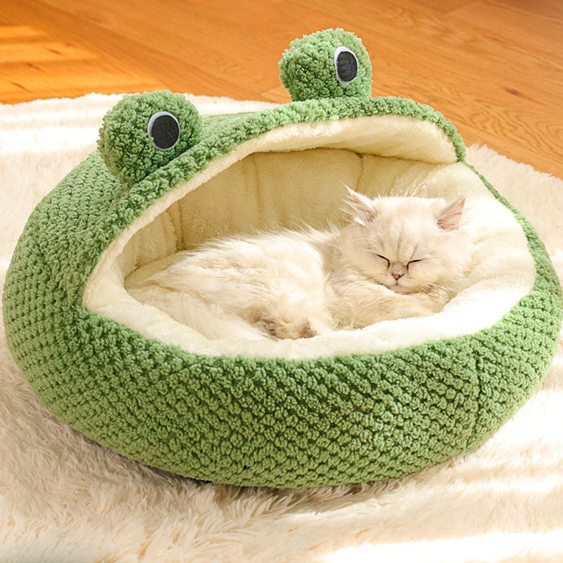 FrogNest Cozy Pet Cave