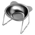 Elevated Stainless Steel Pet Bowl with Stand